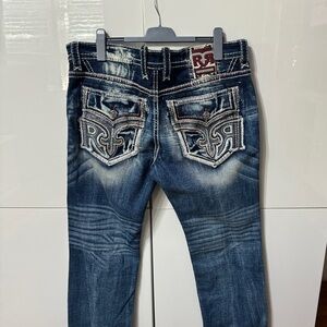 Rock Revival Baxter Straight Jeans